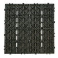 thumbnail image 5 of Pack of 9 Charcoal Color Decking Tiles - 11.8"x11.8"x0.8" Inch, 5 of 6