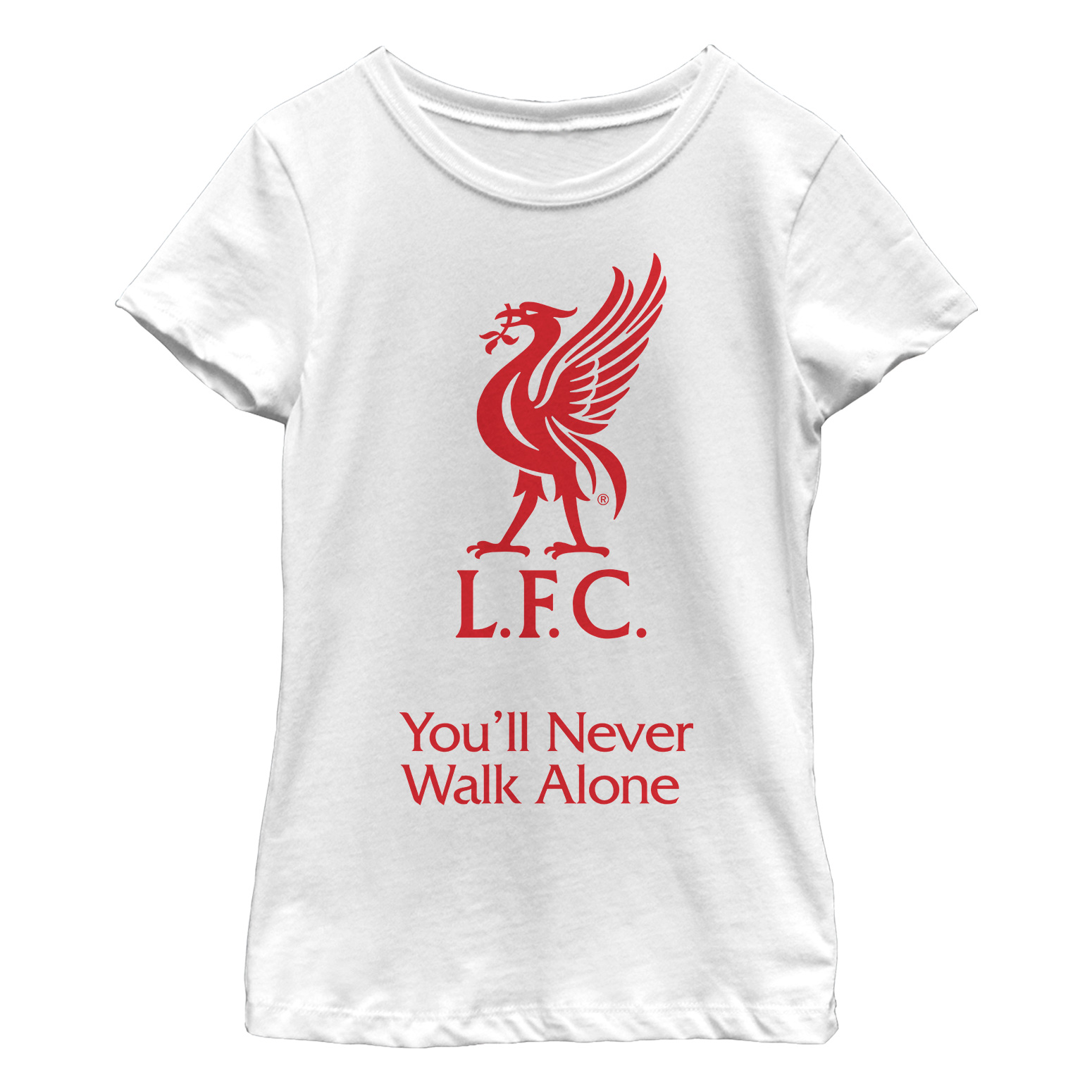 Clothing Knits Tees Crossbridgecc Org Liverpool Football Club Juniors Bird Logo Never Walk Alone T Shirt