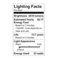 thumbnail image 5 of GE Ultra Bright LED Light Bulb, 150 Watt Eqv, Soft White, A21 Standard Bulb, 5 of 6