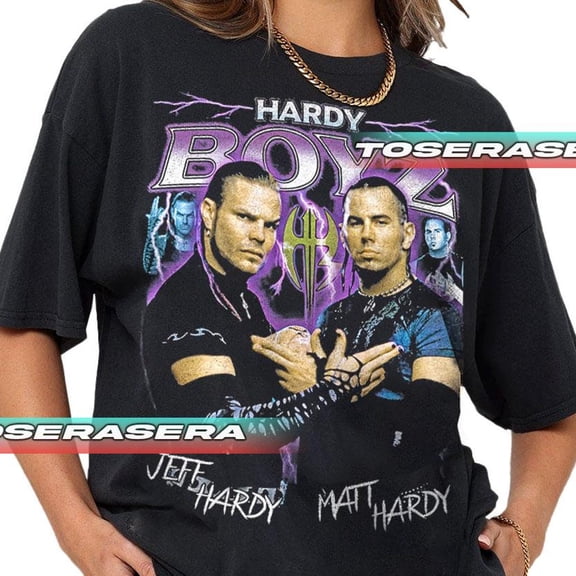 Hardy Boyz Team Champions Graphic T-shirt, Wrestling Fan Gift, Wrestling Apparel