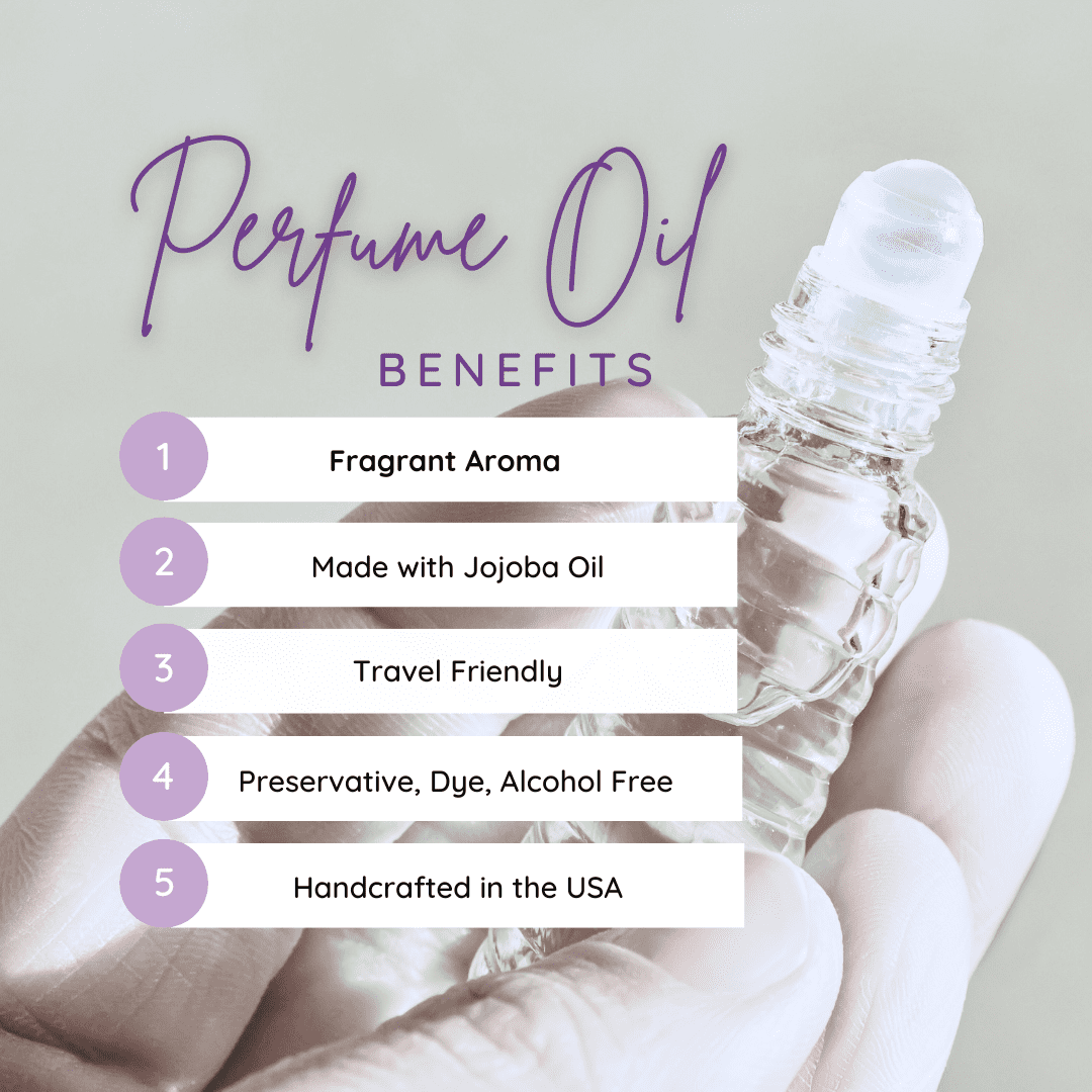 All Natural Patchouli Perfume Oil, 1.0 Oz Portable Roll-On Fragrance