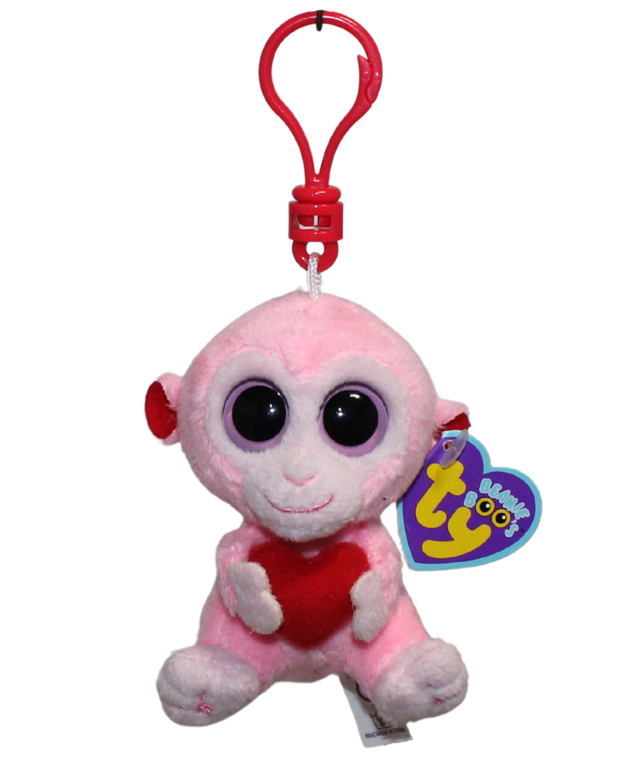 TY Beanie Baby - ZUMA ( Paw Patrol - Plastic Key Clip ) (4 inch