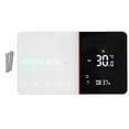 thumbnail image 2 of Digital Thermostat, Voice Control Programmable Electric Thermostat 95-240V Ultra Thin Embedded Panel Wifi  for Weather Station, 2 of 7