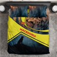 thumbnail image 2 of Ensemble de Literie avec Loup de Forêt et Coucher de Soleil Design TS04, 2 of 7