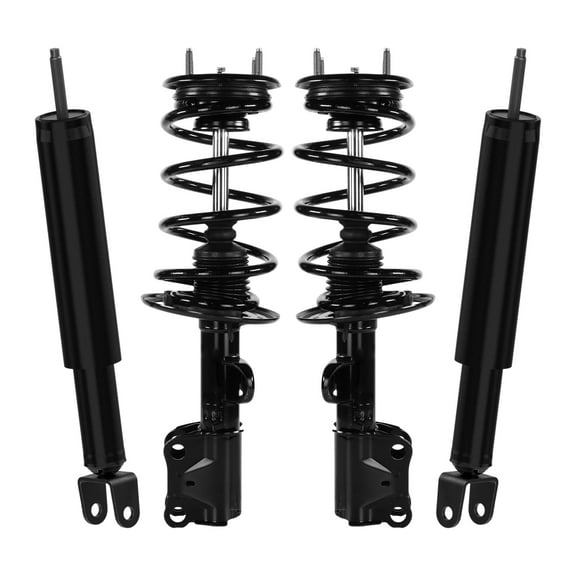 AutoShack Front Complete Strut & Coil Spring   Shock Absorber Replacement for 2013-2019 Ford Taurus 4-PC Kit