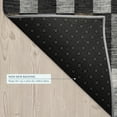 thumbnail image 5 of Addison Rugs Chantille Indoor/Outdoor Transitional Geometric Black Machine Washable Rectangle Rug, 10' x 14', 5 of 8