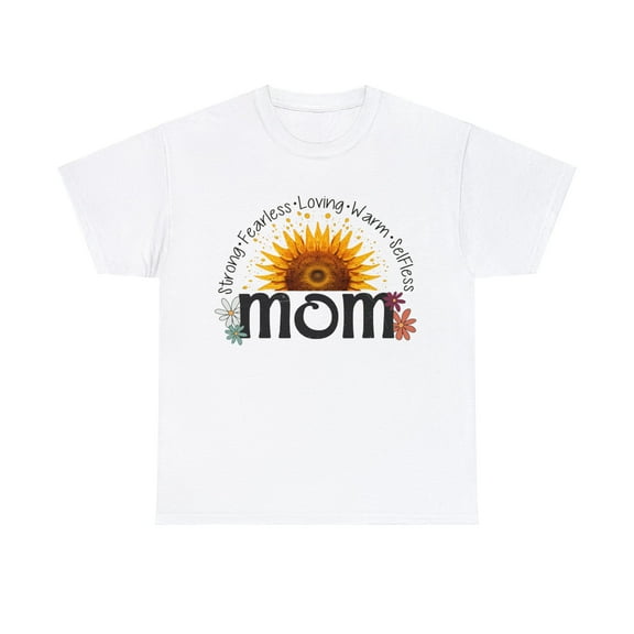 Sunflower Meaning of mom, strong, loving,mothers day mom shirt ID-0131-GRVU