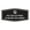 Black / Silver, variant on Fancy No Soliciting Please Go Away Sign (Black) - Small