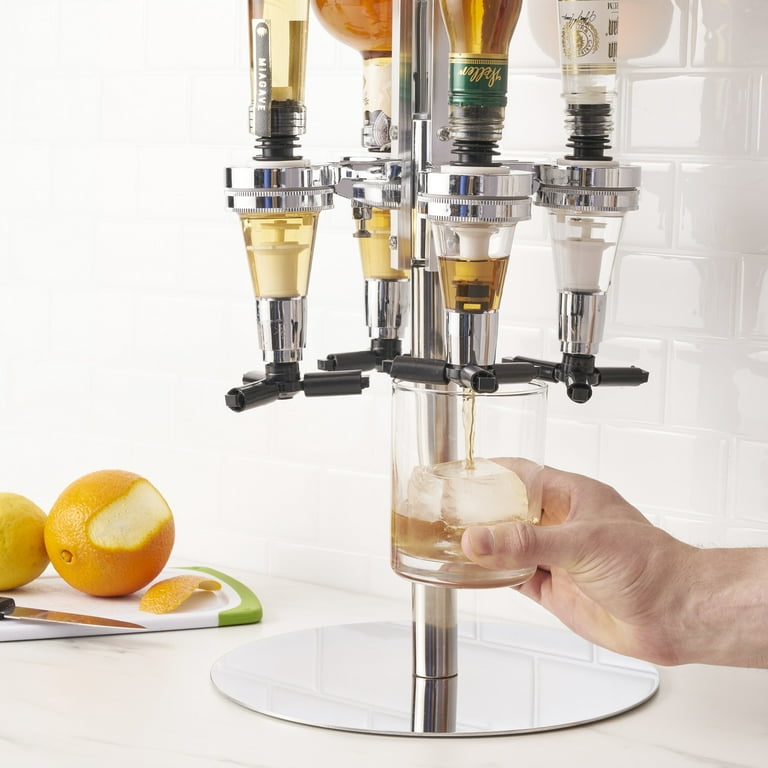 4 Bottle Liquor Dispenser