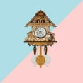 thumbnail image 5 of Vikakiooze Home Decor , Cuckoo Cuckoo Wall Clock Chime Alarm Clock Retro Clock Wooden Living Room Clock, 5 of 9