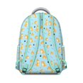 thumbnail image 3 of Vibrant Puppy and Dog Bone Prints Compact Travel Backpack Lightweight School Bag Cute Small Backpack for School Pet Fans, 3 of 6