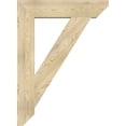 thumbnail image 3 of Ekena Millwork 6"W x 32"D x 44"H Traditional Slat Rough Sawn Bracket, Douglas Fir, 3 of 4