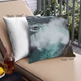 thumbnail image 1 of Ahgly Company Earth Waterfall Coussin d'Extérieur, 18 Pouces par 18 Pouces, 1 of 6