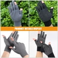 thumbnail image 5 of WRITWAA 2 Pairs Shock Absorbing Grip Riding Gloves with Elastic for Fishing, Fitness, and Outdoor Activities, 5 of 6