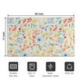 thumbnail image 5 of Pioneer Flower Floral Print Pattern Door Rugs,Washable Non Slip Door Mats Indoor,Decorative Door Mats,Entry Mat Indoor for Entrance,Bedroom,Kitchen,Bathroom,17"x30", 5 of 6