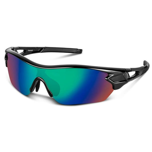 Gafas de sol deportivas polarizadas para hombre y mujer, lentes de sol deportivas polarizadas para jóvenes, béisbol, pesca, ciclismo, correr, Golf, Tac, UV400 7188 Fivean unisex