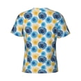 thumbnail image 6 of Qekee Circular Classic Fit T-Shirt Men's Shirt Men's Tight Short Sleeves for Exercise, Running, Mountaineering - Circular, 6 of 9