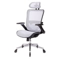 thumbnail image 7 of Ergonomic Mesh Office Chair, Home Computer Chair with Filp-up Arms and Tilt Backrest, High Back Office Chair with Lumbar Support and Blade Wheels for Home, Office, 7 of 7
