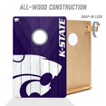thumbnail image 3 of YouTheFan NCAA Kansas State Wildcats 2' x 3' Cornhole Game, 3 of 6