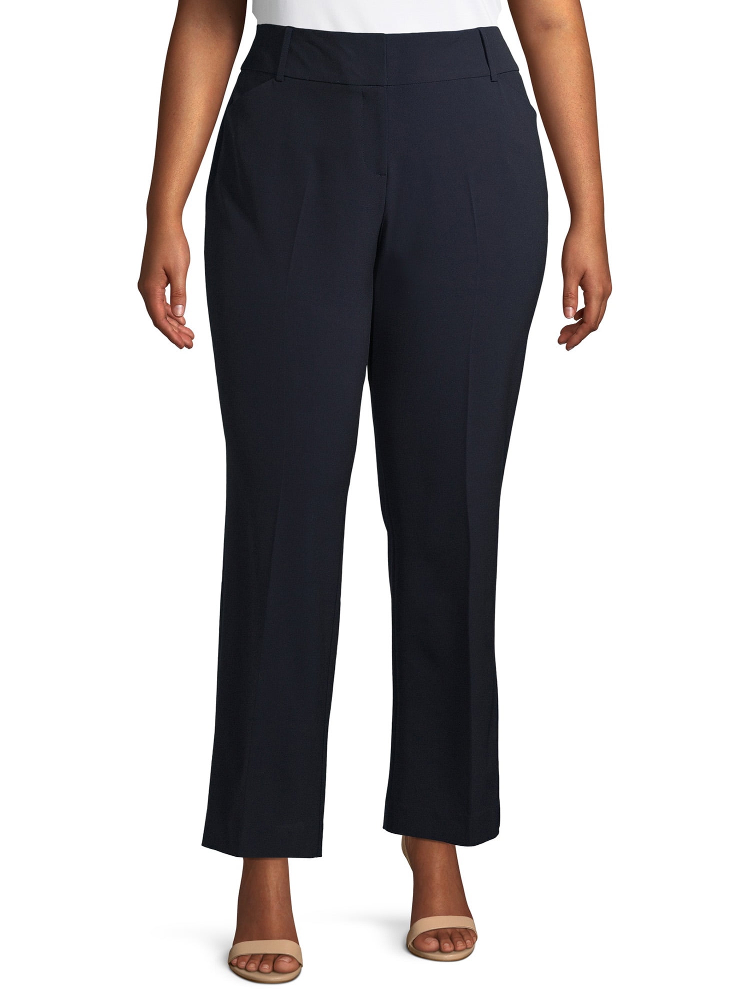 navy blue work pants plus size