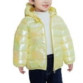 thumbnail image 4 of AherBiu Toddler Puffer Jackets Unisex Winter Coats Lightweight Zip up Ear Hooded Boys Girls Quilted Outwear, 4 of 4