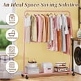 thumbnail image 3 of Perchero organizador rodante rosa Simple Trending, 3 of 7