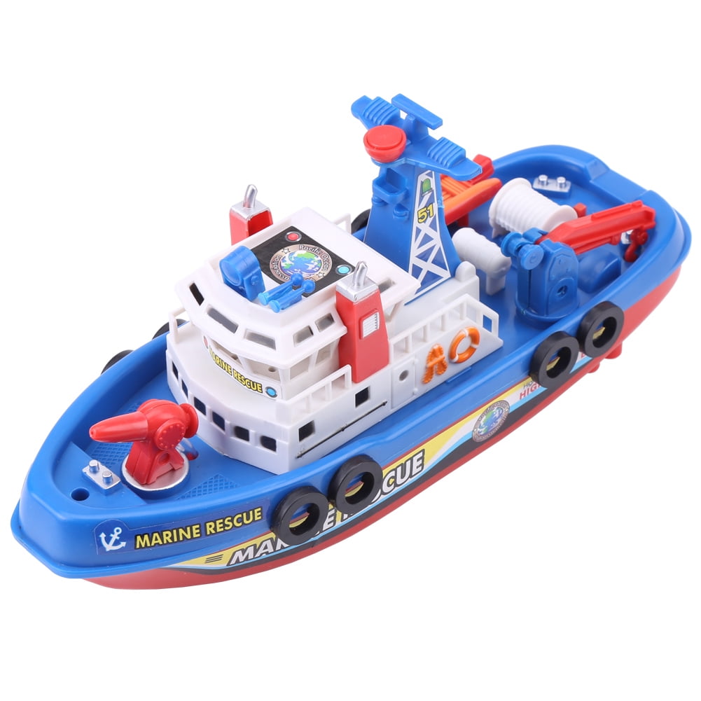 blue boat toy