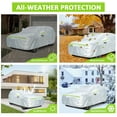 thumbnail image 3 of Car Cover Fit for SUVs 193"-208" Car Cover Waterproof All Weather Car Covers for Automobiles UV Protection Car Covers Snow Resistant Outdoor Full Exterior Covers, 3 of 7