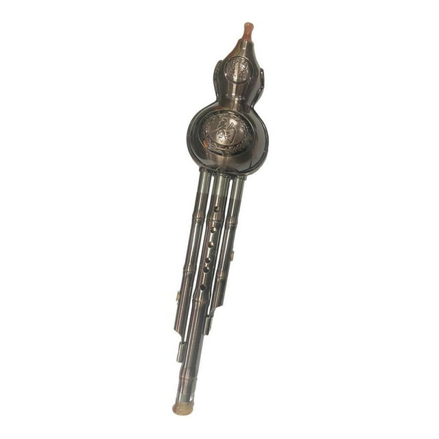 ZheElen Hulusi Flute Ethnic Musical Instrument Traditional for Music handmade hulusi flute,very suitable Lover Beginner