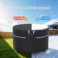 thumbnail image 6 of Agricasst Fire Pit Cover, Round Fire Pit Covers Waterproof 420D Heavy Duty Weather Resistant, Gas Fire Pit Patio Fire Bowl Cover for Fire Pits & Outdoor Fireplaces, 50x24Inch, 6 of 8