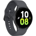 thumbnail image 3 of Samsung Galaxy Watch5 Smartwatch (44mm, Bluetooth) – Workout & Fitness Tracking, Sleep Coaching, Body Composition Analyzer – Graphite, Refurbished (Good Condition), 3 of 6