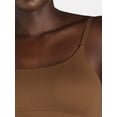 thumbnail image 6 of No Boundaries Women's Seamless Ribbed Cami Bralette, Sizes XS-XXXL, 6 of 9