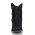 thumbnail image 3 of Circle G by Corral Womens Embroidered Snip Toe Zippered Cowboy  Ankle Boots, 3 of 4