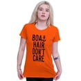 thumbnail image 3 of Boat Hair Don't Care Ocean Vibes Cute Womens Slim Fit Graphic Tee Brisco Brands X, 3 of 5