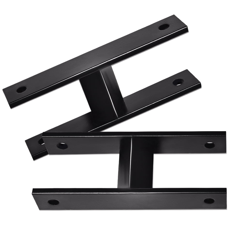 CROSSDESIGN  Black 4x4 Steel 2" Shackles Front Leveling Lift Kit Fit for 1999-2004 Ford F250 F350