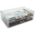 thumbnail image 3 of Sorbus Stackable Acrylic Drawers – 2 Clear Storage Drawers for Makeup, Nail Polish & Beauty Supplies, 3 of 5
