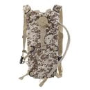 Tactical Backpack with 3L Hydration Water Bag Pouch for Hiking Climbing Sport Travel shoulder Bag by Generic