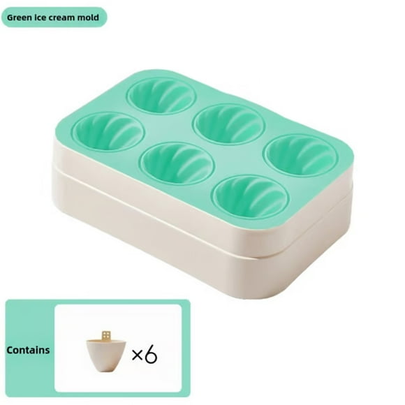 Silicone Ice Cute Small Maker With 6 Cavities | Sturdy And Summers Making In Drip Tray Homemade ,6 PCS 2oz Shape Ice Silicone Ice Moulds
