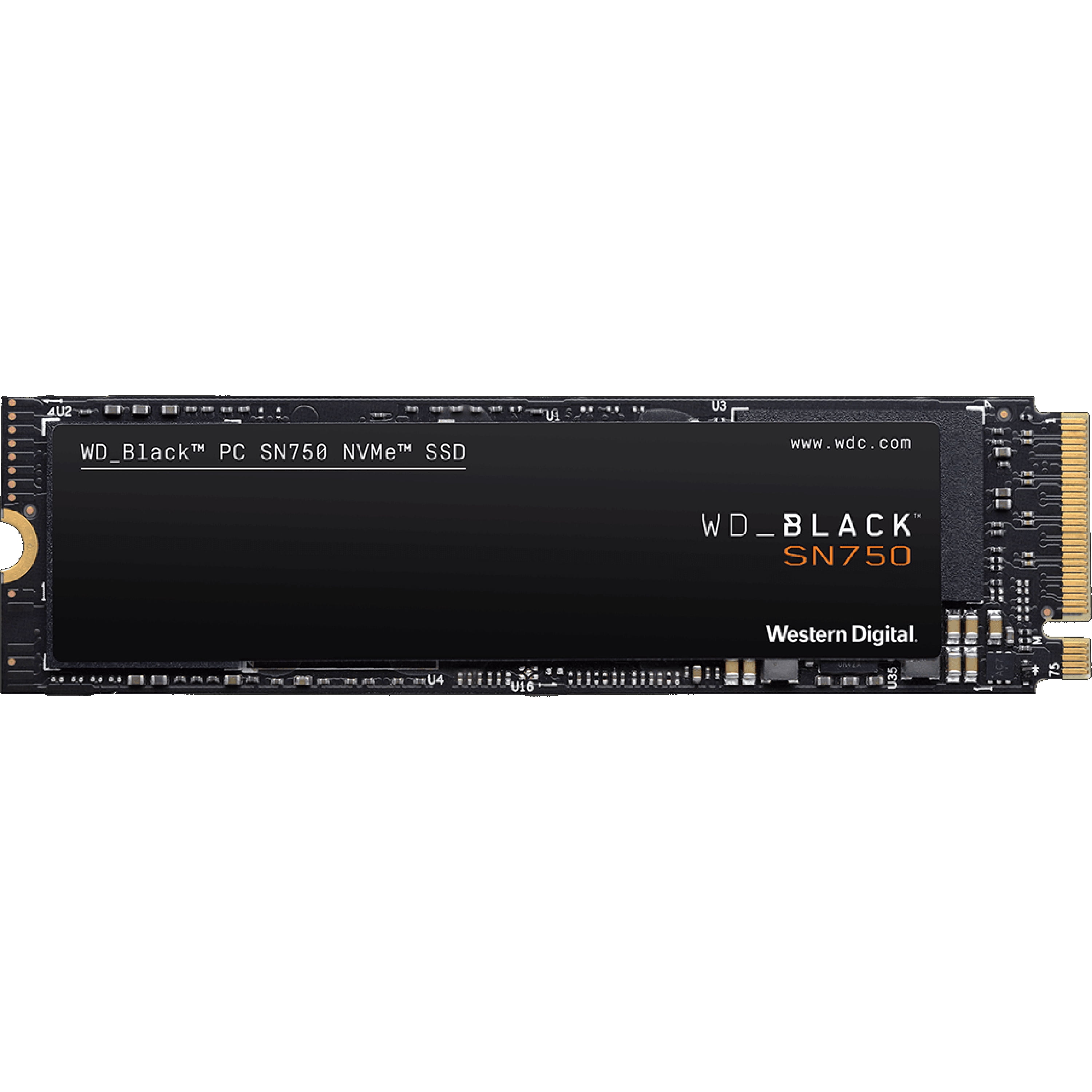 WD Black SN750 NVMe SSD WDS500G3X0C - SSD - 500 GB - internal - M