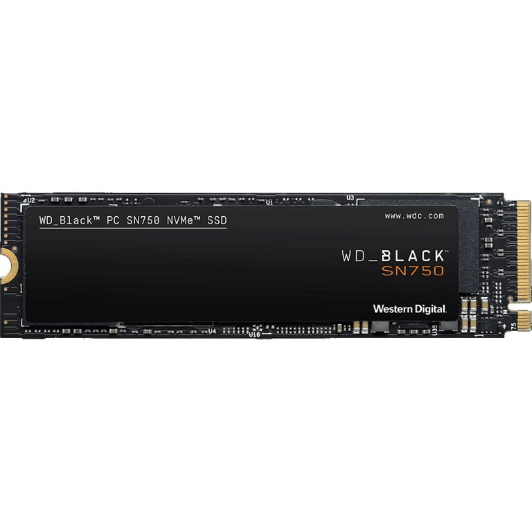 内蔵型SSD m.2SSD Western Digital SN750 500GB SN750 500GB NVMe M.2 Black - Walmart.com