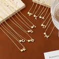 thumbnail image 6 of Heart Initial Necklaces for Women 14K Gold Plated Dainty Heart A-Z Letter Pendant Necklace Tiny Heart Necklaces Gifts for Womens Jewelry, 6 of 7