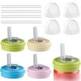 thumbnail image 6 of Silicone Beverage Bottle Cover with Integrated Straw for Sealing and Versatile Mini Cup Use, 6 of 6