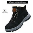 thumbnail image 5 of Visionreast Men Womens Winter Snow Boots Insulated Outdoor Hiking Shoes Faux Fur Lined Warm Boots, 5 of 8
