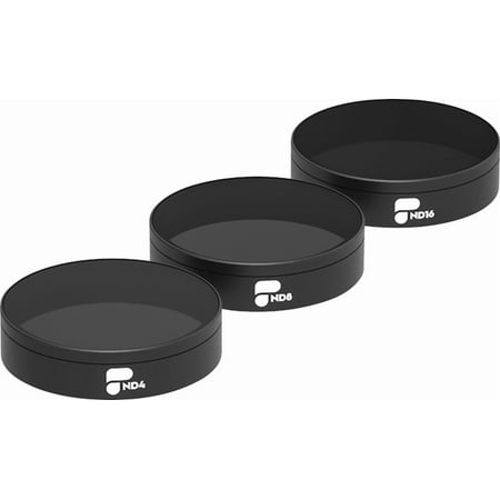 PolarPro 25.4mm Neutral Density Lens Filters for DJI Phantom 4 Pro and Advanced (3-Pack) (Best Filters For Phantom 4 Pro)