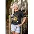 thumbnail image 4 of Celestial Sun All About The Vibes Men's Graphic T Shirt Tees Brisco Brands S, 4 of 6