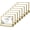 gold, variant on 5x7 Table Number Holders Gold Picture Frames Clear Acrylic Sign Holder Double Sided Table Menu Stands for Wedding Numbers Frames, Photos and Art Display
