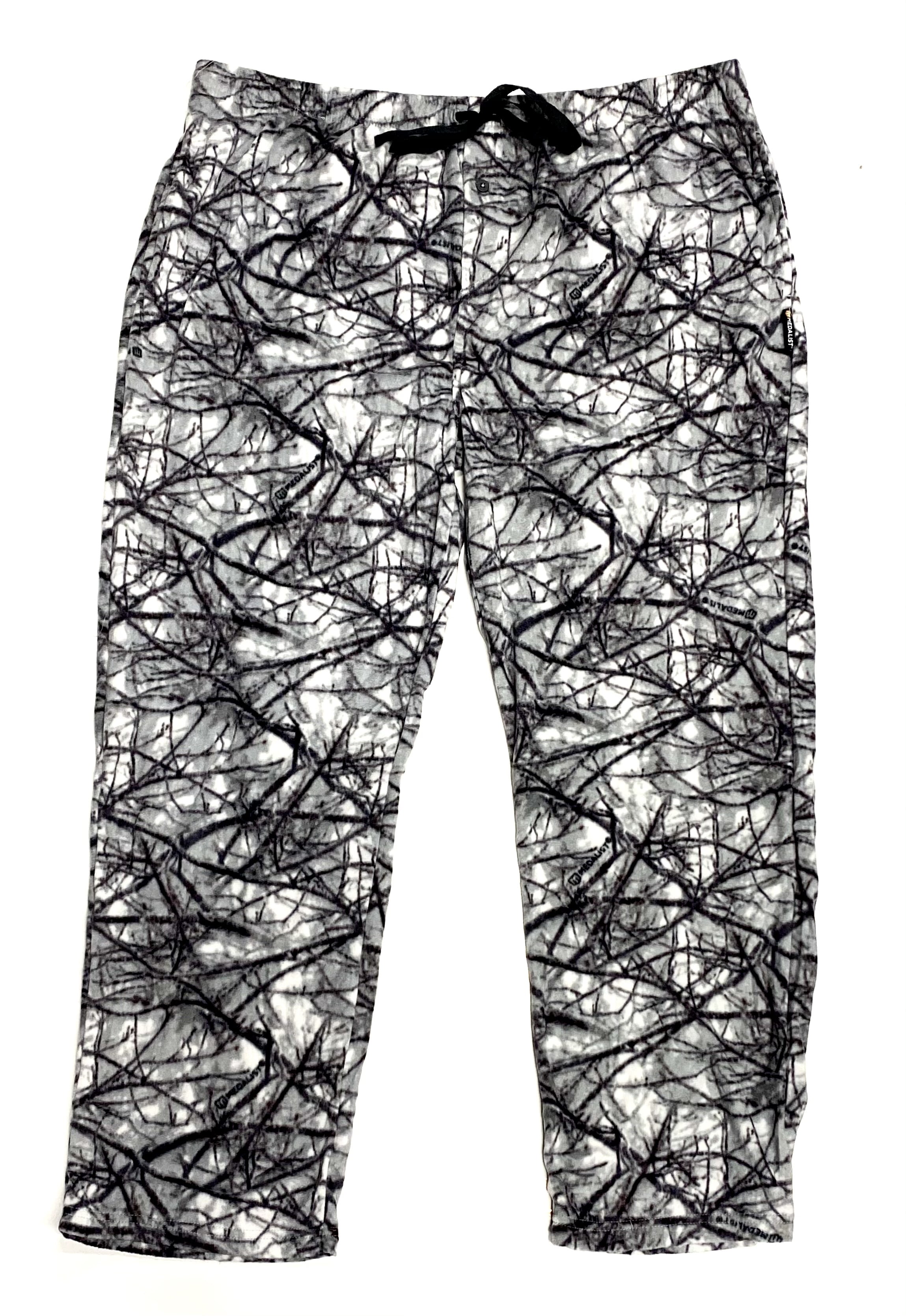 Men's Realtree by Medalist Microfleece Pajama Sleep Pant With Side ...