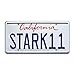 thumbnail image 3 of Iron Man 2 | Stark 11 | Metal Stamped License Plate, 3 of 4