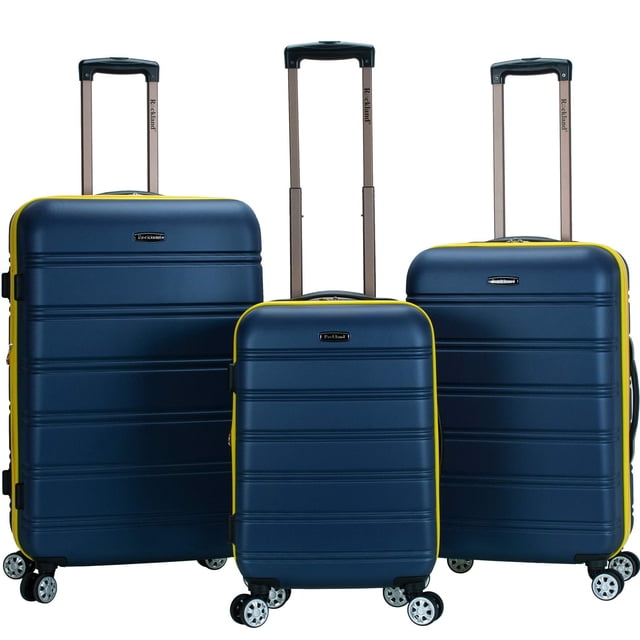 Juego de 3 piezas expandibles Luggage Rockland Melbourne Hardside