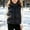 Black, variant on Xdegoge Girls Puffer Vest Zip Up Sleeveless Lightweight Warm Padded Hooded Jacket Fall Winter Drawstring Hem Fashion Outerwear with Pockets